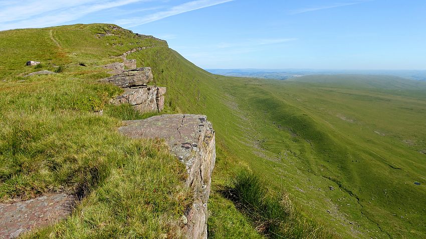 Fan Hir escarpment Fan Hir escarpment