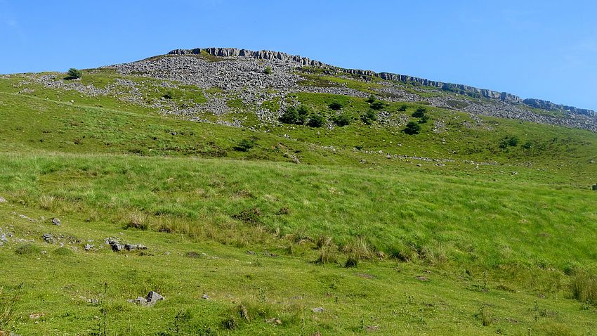 Carreg Lwyd from near the caving club Carreg Lwyd from near the caving club