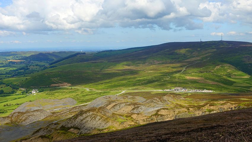 Descending towards the Ponderosa