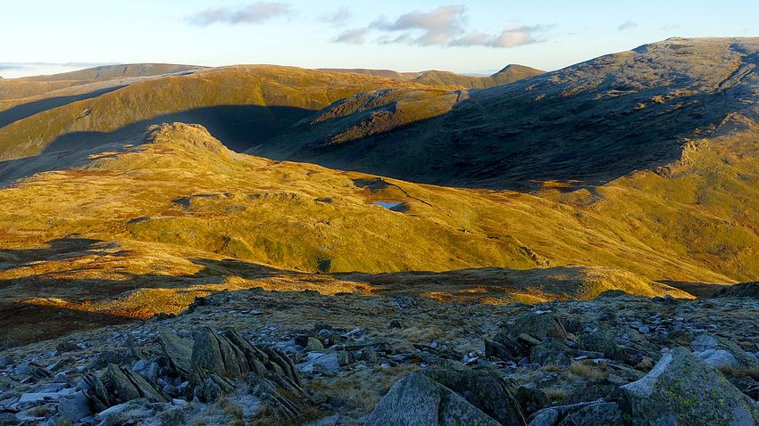 View back from High Bakestones View back from High Bakestones