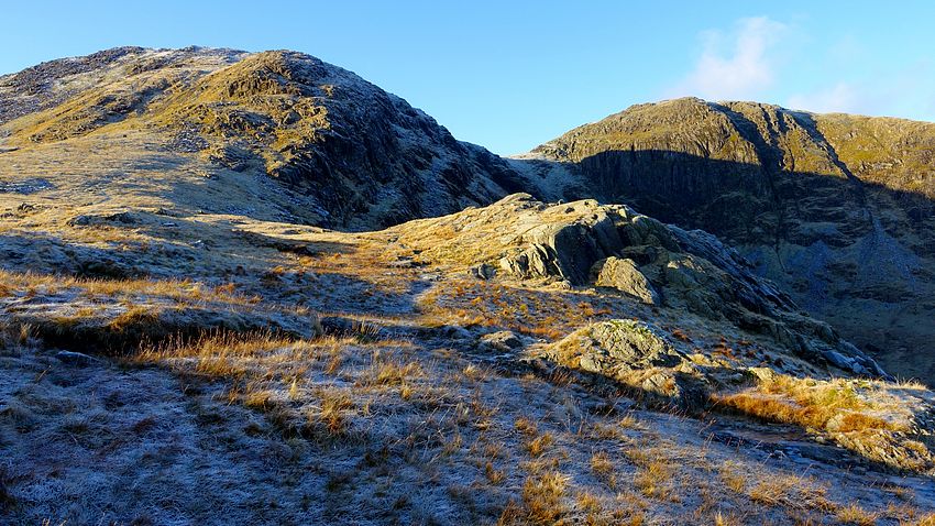 View back to Hart Crag View back to Hart Crag