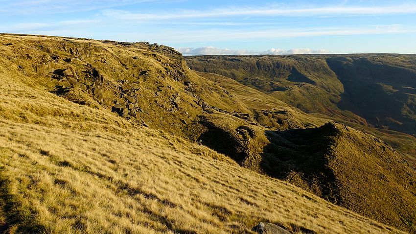 Southern edge near Sandy Heys Southern edge near Sandy Heys
