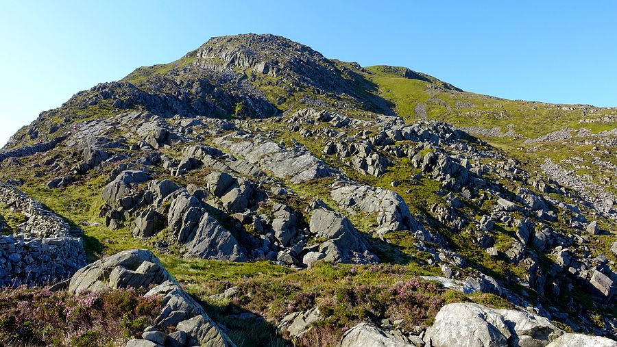 Ascent to Y Llethr Ascent to Y Llethr
