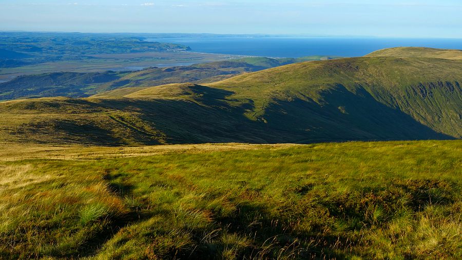 Early view along the Tarren Cwm-ffernol ridge Early view along the Tarren Cwm-ffernol ridge