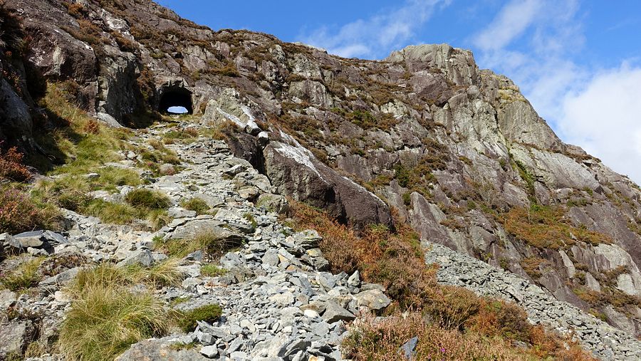 Upper section of incline & tunnel