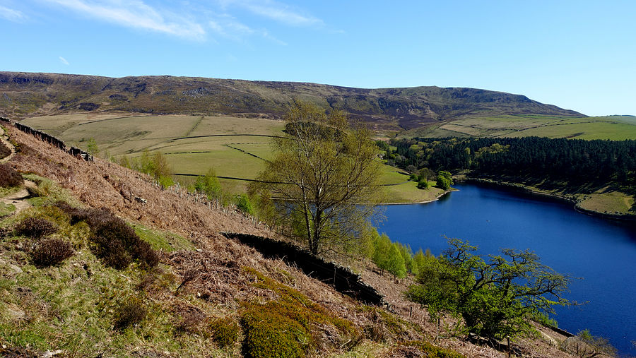 Kinder reservoir from upper path