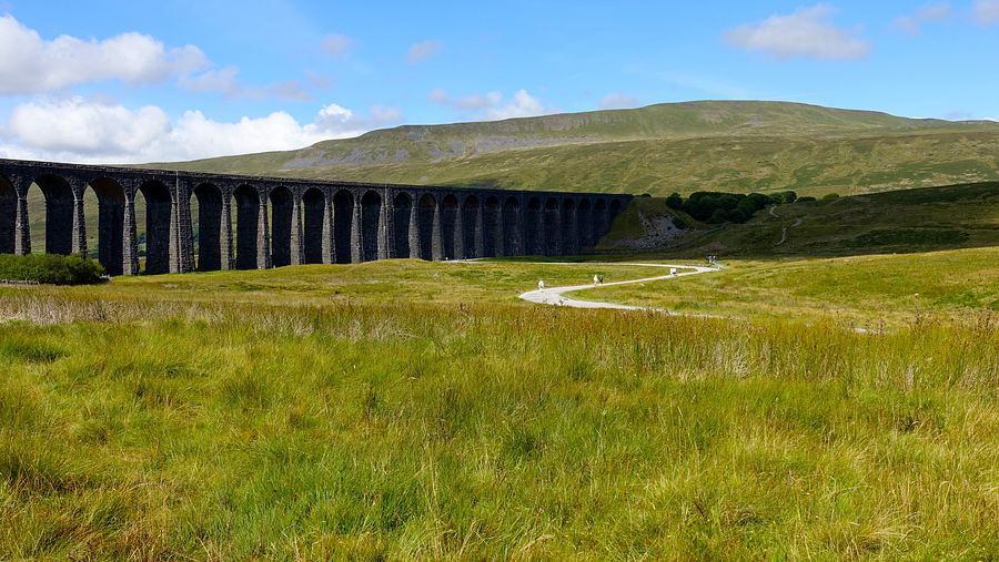 Approaching Ribblehead viaduct