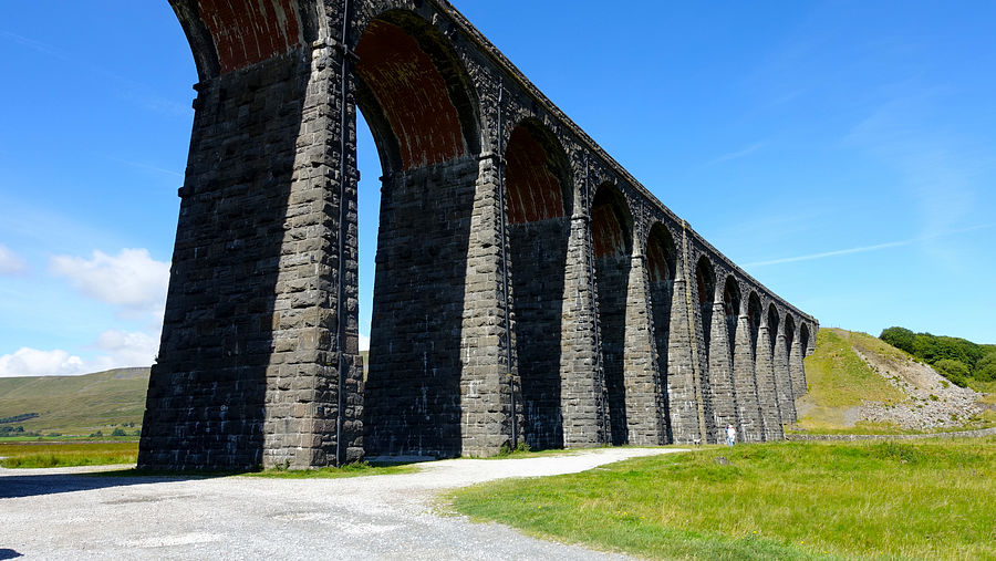 Beneath Ribblehead viaduct