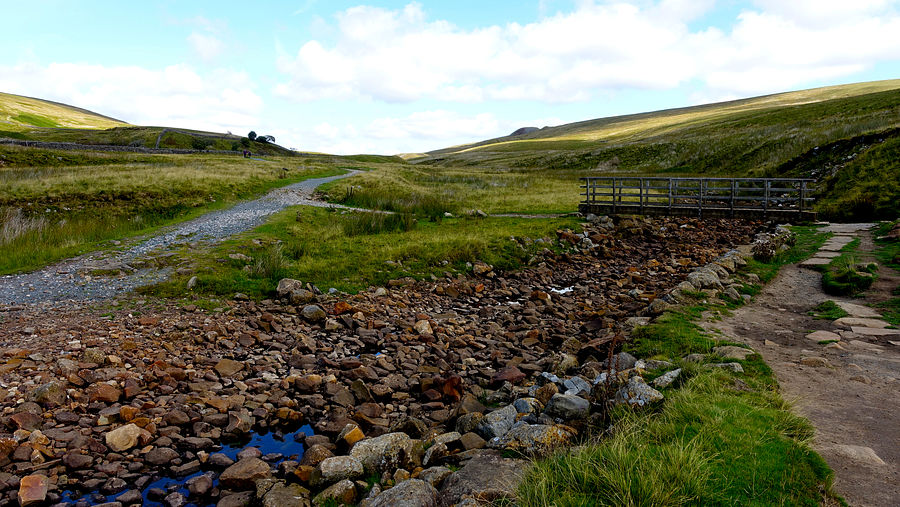 Little Dale Beck is virtually bone dry