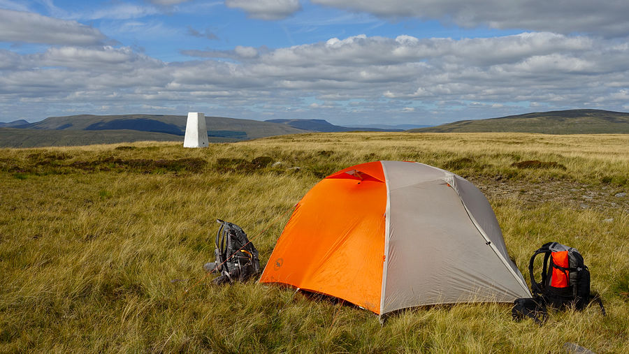 Pitch at Blea Moor