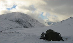 Pitch on Allen Crags