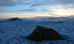 Pitch on Bowscale Fell